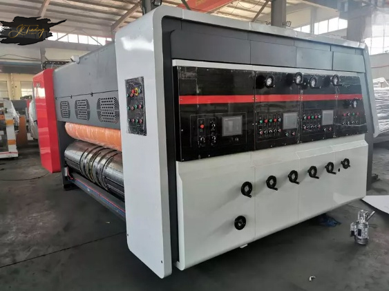 Corrugation Cardboard Packaging Machinery Flexo Printer Slotter Die Cutter Carton Box Machine
